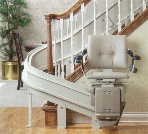 Curved Stair Lift Or Two Straight Stair Lifts Accessible
