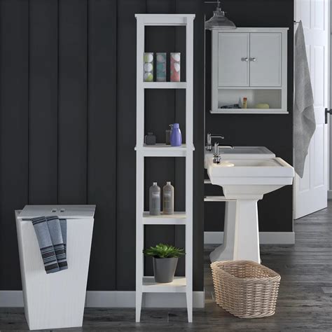 30 storage towers for bathrooms