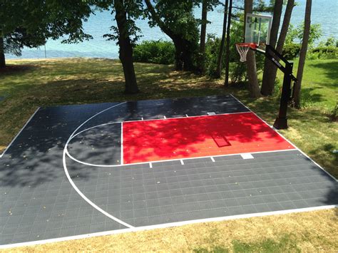 28 X 30 Snapsports Bounceback Court Surface Installed By Total Sport