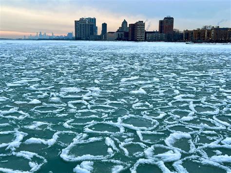 Mysterious Ice Formations Showed Up In Chicago This Week Chicago News