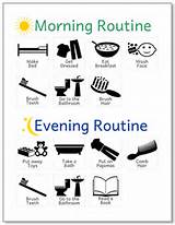 Photos of Morning Routine Exercise