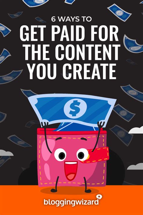 6 Ways To Get Paid For The Content You Create