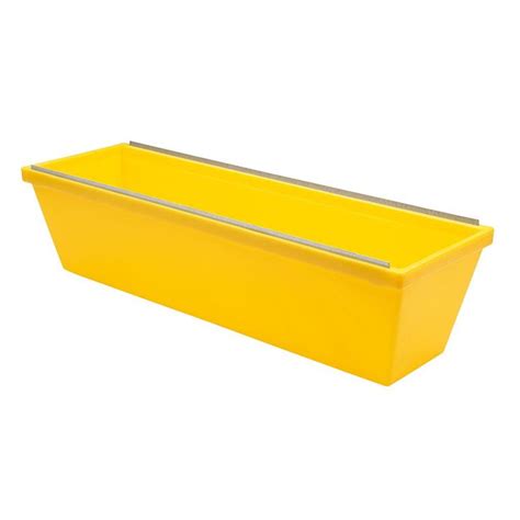 Toolpro 12 In Heavy Duty Textured Yellow Plastic Mud Pan Tp03060 The