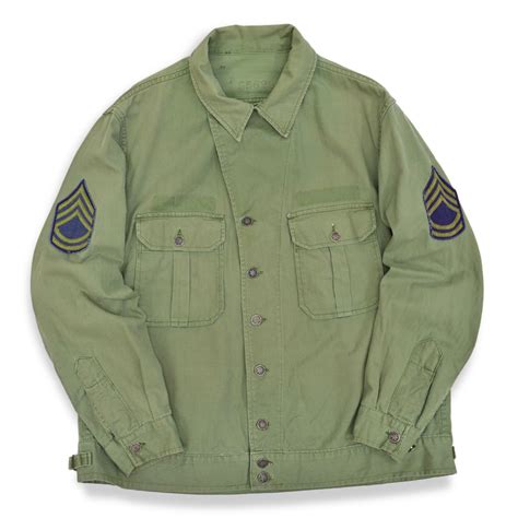 1940s Usarmy Ww2 M 42 Hbt Jacket 42r 確認用 Jacket Sold