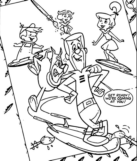 Jetsons Coloring Page 16