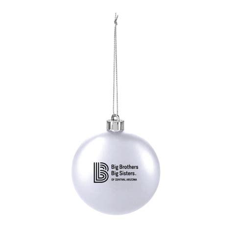 Round Flat Shatter Resistant Ornament