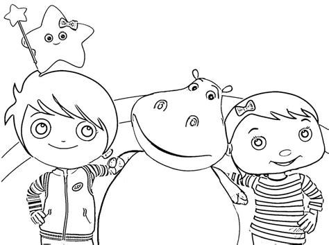 Print Little Baby Bum Coloring Page Printable Coloring Page For Kids