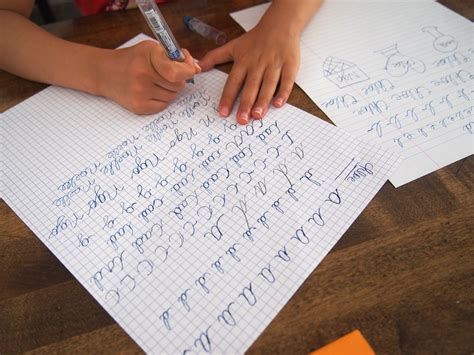 This penmanship paper also known as handwriting practice paper is available with various number of lines per page in two page orientations and four paper sizesstory paper gives space for children to draw a picture and write about it. Pen to Paper: A Crafty Cursive Camp | Saturday Academy