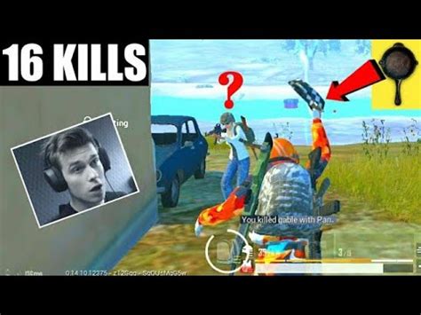 NOOB ENEMY PAN KILL CHICKEN DINNER 16 KILLS SOLO Vs SQUAD PUBG MOBILE