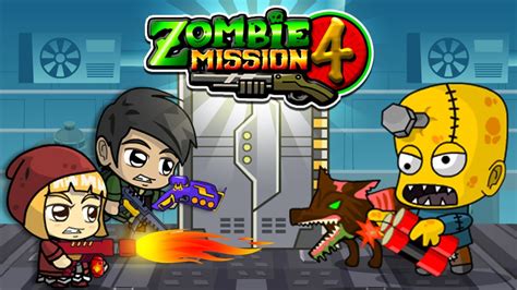 Zombie Mission 4 Walkthrough 2 Player Platform Game Youtube