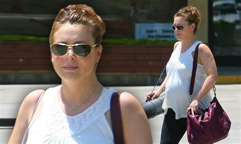 Alyssa Milano Is The Latest Celebrity Mother To Be To Indulge In The