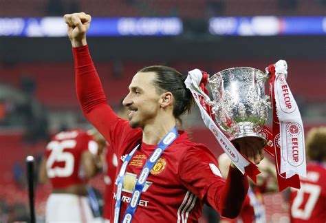 Zlatan Ibrahimovics Double Wins League Cup For Man United World