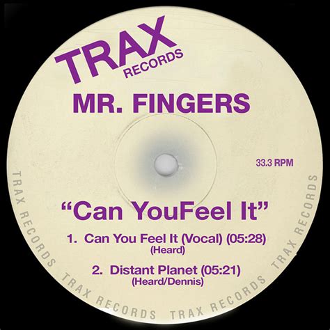 Can You Feel It Vocal Song And Lyrics By Mr Fingers Spotify