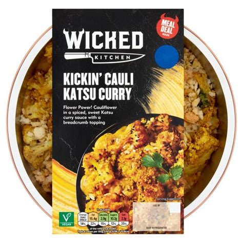 Wicked Kitchen Kickin Cauliflower Katsu Curry 600g Tesco Groceries