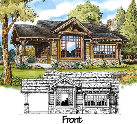 Stone Mountain Cabin Plans In 2020 Rustic House Plans Small House