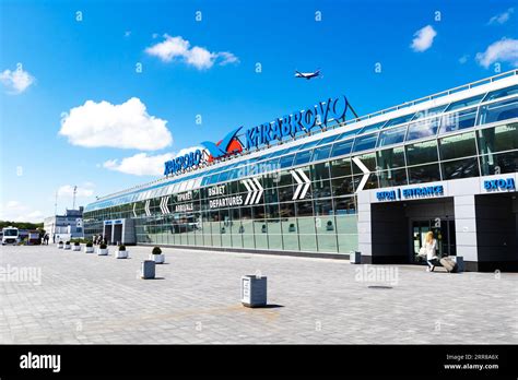 Khrabrovo International Airport Airport Terminal Outside And Boarding