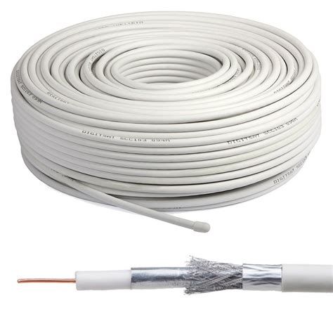 Cable Coaxial Rg6 Por Metro Installationpro A1click