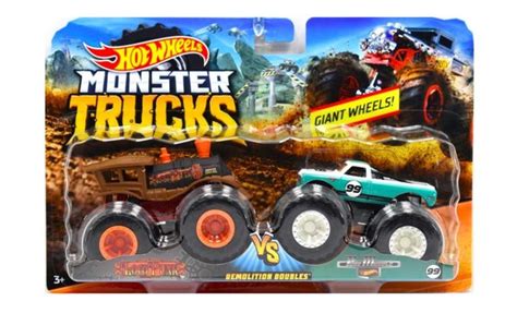 Jual Hot Wheels Demo Doubles Monster Trucks Loco Punk Train Vs Pure