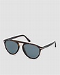 Gafas de sol de hombre Tom Ford estilo aviador con montura de acetato ...