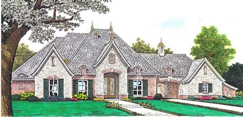 French Country House Plan 3 Bedrooms 2 Bath 2957 Sq Ft Plan 8 1194