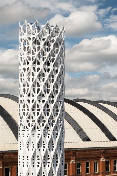 Tower Of Light Installed In Manchester — Tonkin Liu
