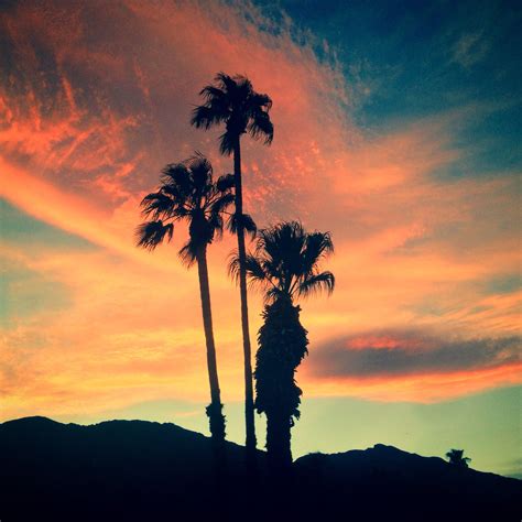 Amazing Palm Springs Sunset