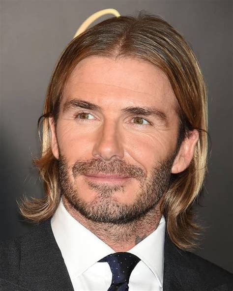 David Beckham Long Hair David Beckham Stylish Hairstyles Hairstyles