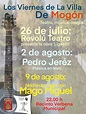 Cartel de los Viernes de la Villa de Mogón - Web Oficial Excmo ...