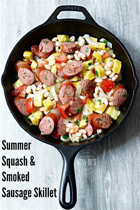 However, because it is a very lean meat and you may need to add some additional fat to the recipe to keep the smoked summer homemade sausage, 3.0 out of 5 based on 37 ratings. Speedy One-Pan Summer Squash and Smoked Sausage Recipe | Recipe | Smoked sausage recipes, Smoked ...