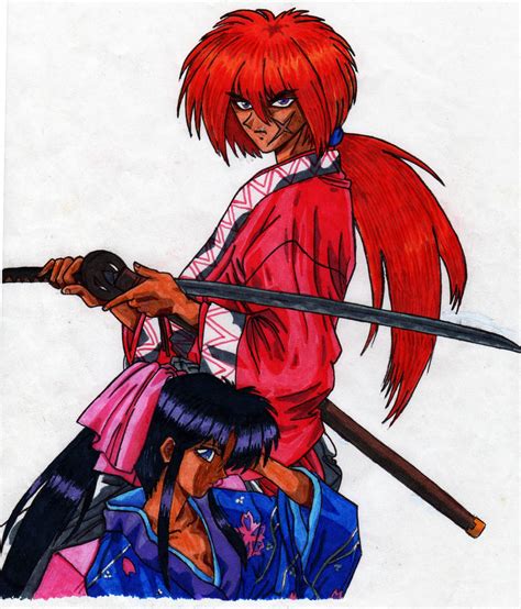 Kenshin And Kaoru By Chibason2 On Deviantart
