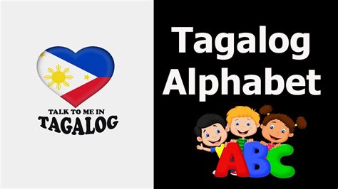 Learn Filipino Alphabet Abakada Basic Tagalog Lesson Filipino