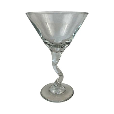 Vintage Libbey Z Stem Martini Cocktail Glass Single Replacement 6 1 2