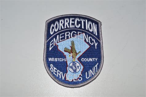 Westchester County Emergency Corrections Patch Police Badge Eu