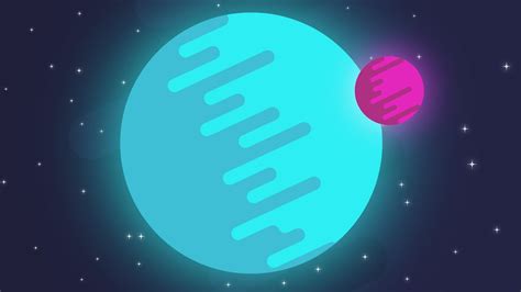 Tutorial Link Flat Style Vector Planet In Illustrator