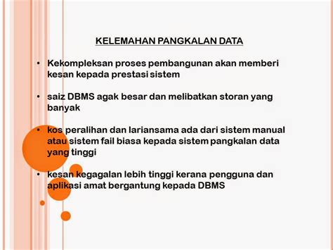 Savesave tmk tahun 4 ukuran data for later. TMK TAHUN 5: KEBAIKAN DAN KELEMAHAN PANGKALAN DATA