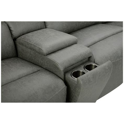 Gilman Creek Fabric Power Reclining Sectional With Power Headrests
