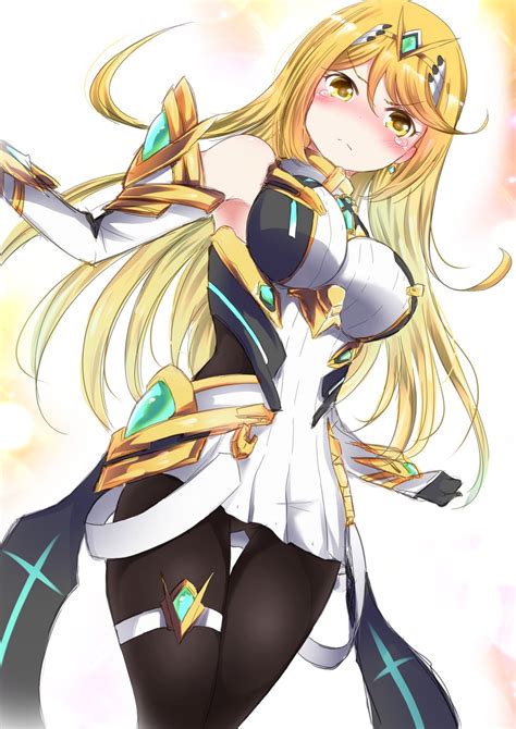 Mythra And Mythra Xenoblade Chronicles And More Drawn By Zero Theme Danbooru