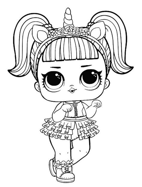 Lol Surprise Dolls Free Printable Coloring Pages Free Printable Templates