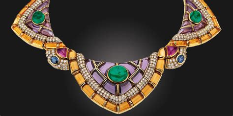 the dazzling depth of bulgari s eye candy explained gold necklace set bulgari jewels