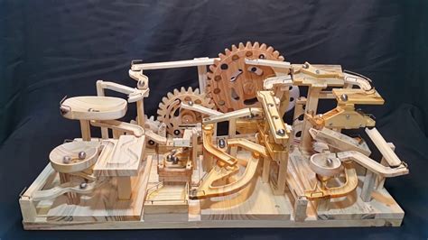 Founded in the 1950's, klauber began focusing on producing high quality gear motors in 1985. A Wooden Marble Machine That Uses Gears and Lifts to ...