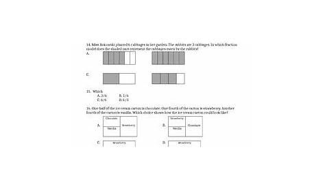 3.NF.1, 3.NF.2, 3.NF3 Fraction Assessment by Jessica R | TPT