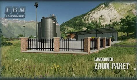 Fs Landbauer Fence Pack V Placeable Objects Mod F R Farming Simulator