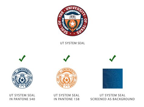 Visual Style Guide The University Of Texas System