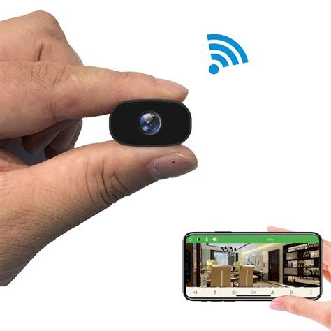 Mini Hidden Cameras Pnzeo W Spy Cam Portable Wireless Wifi Remote View