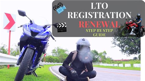 Lto Renewal Of Registration Step By Step Guide Youtube