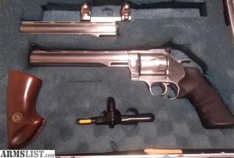 Armslist For Sale Dan Wesson 44 Mag Target Pistol Pack