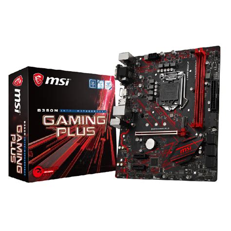 Motherboard Msi B360m Gaming Plus Skt Udi Universo Da Informática