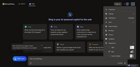 How To Enable Microsoft Bing Chatbot Dark Mode Tech Behind It