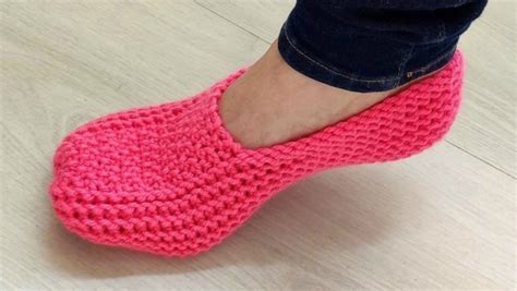 Soft And Cozy House Slippers Free Knitting Pattern Free Knitting Patterns For Women Chunky