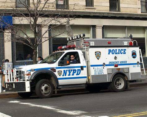 Pcar Nypd Ess Emergency Service Squad Police Truck New York City A
